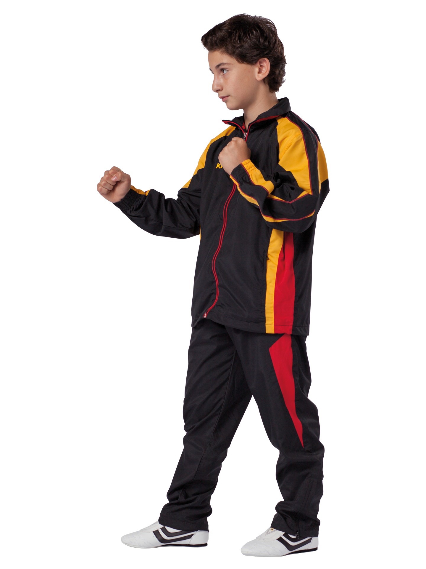 Track suit Performance Micro black/red/yellow