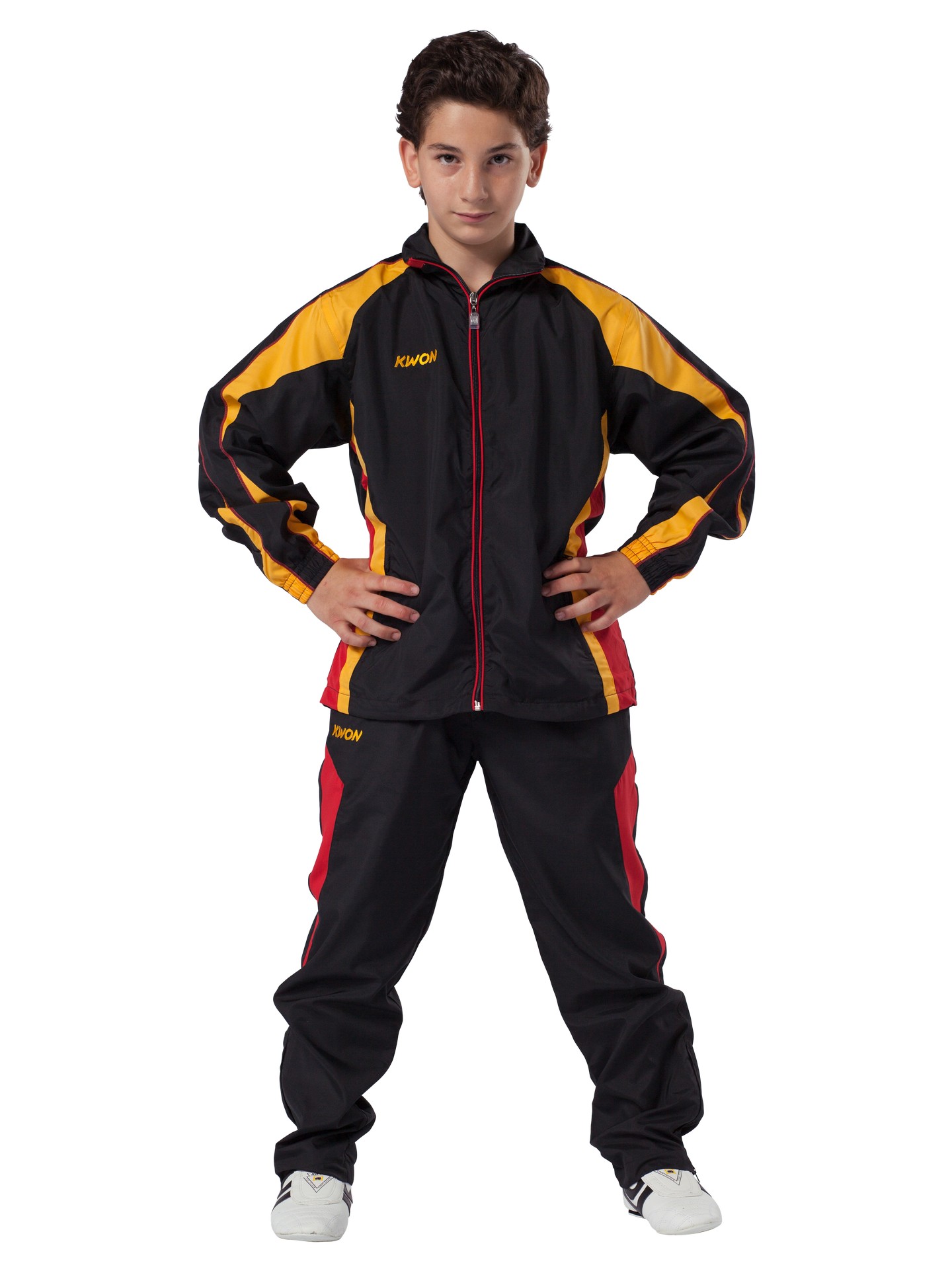 Track suit Performance Micro black/red/yellow