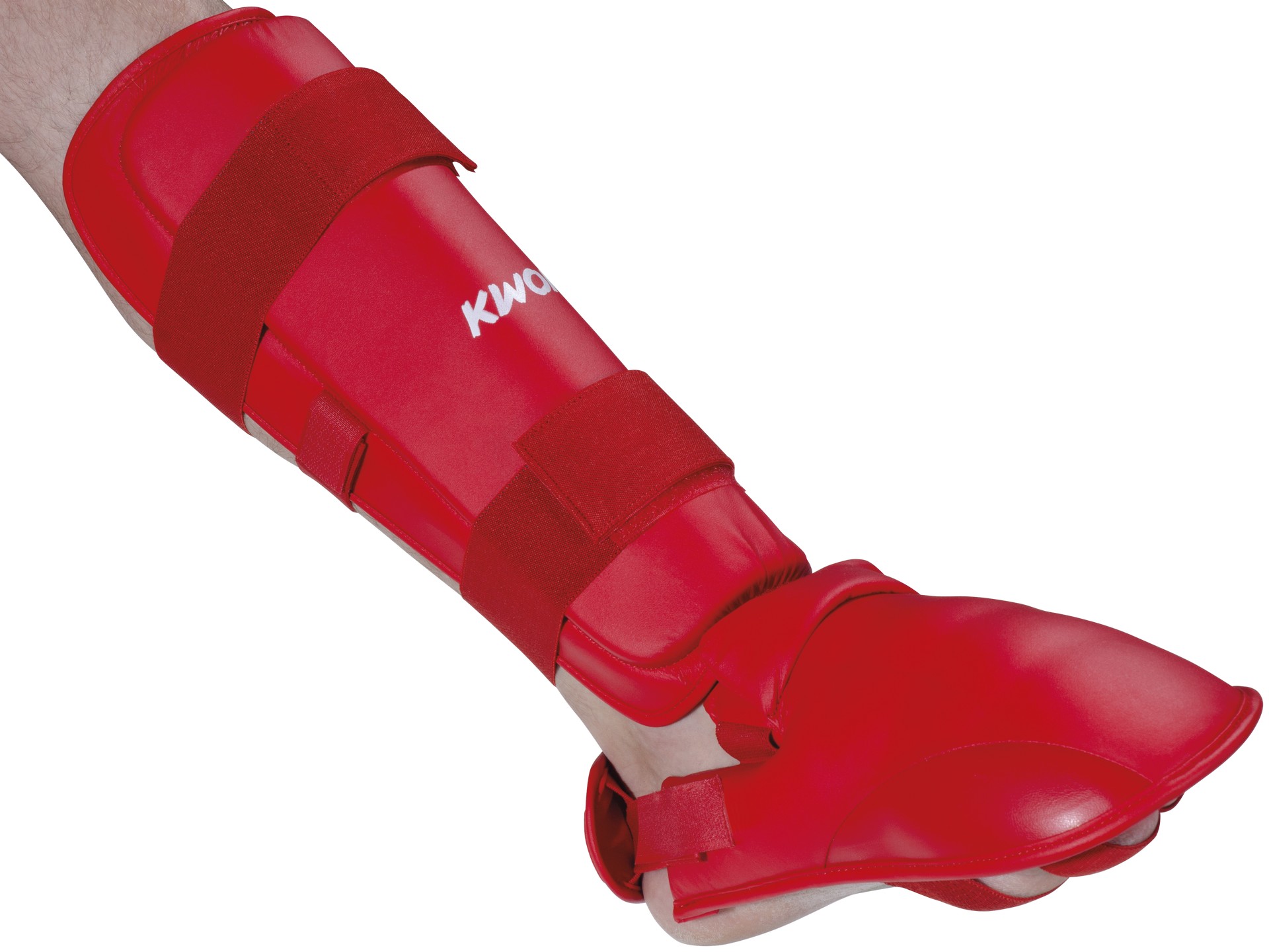 Karate shin and instep guards