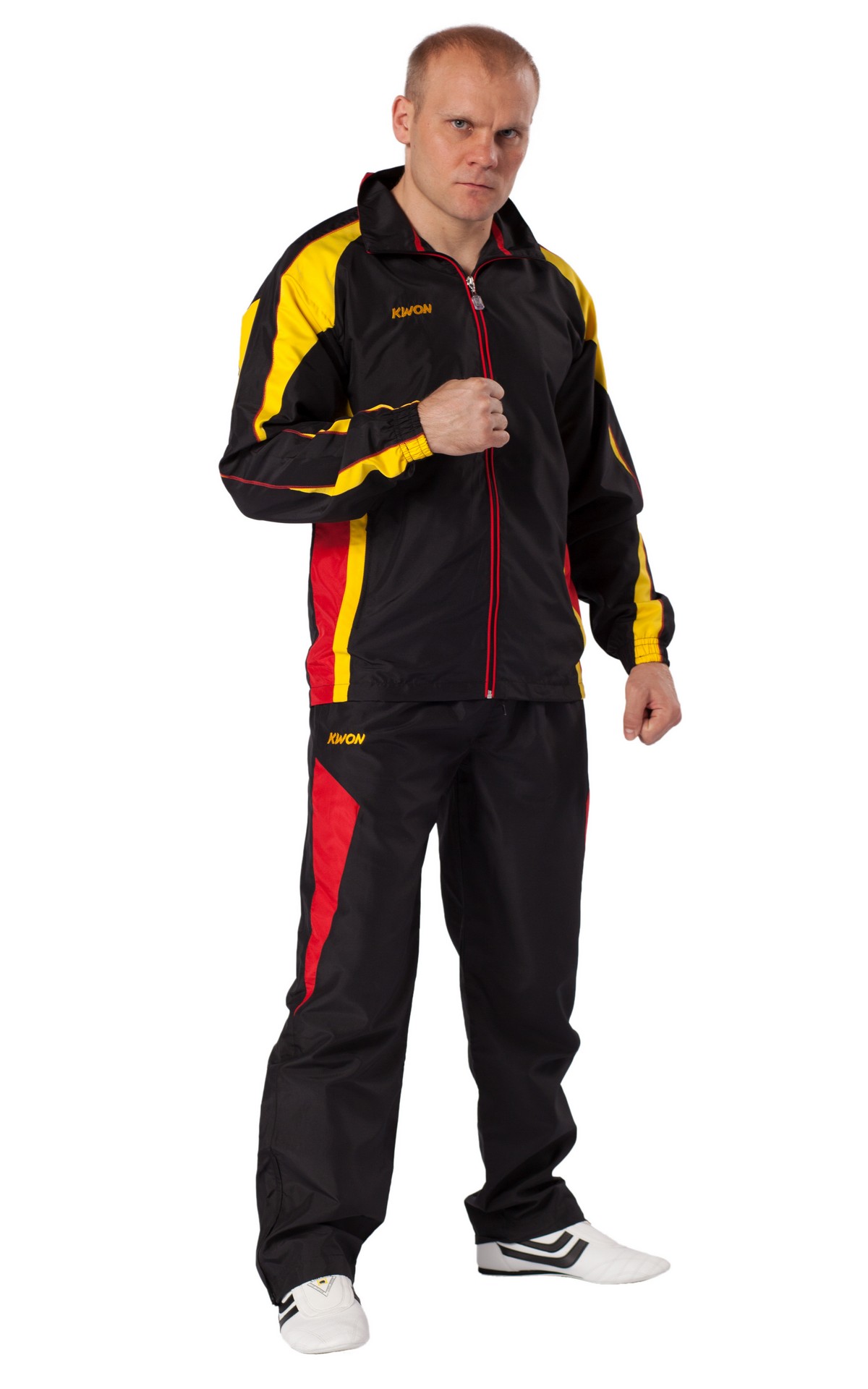 Track suit Performance Micro black/red/yellow