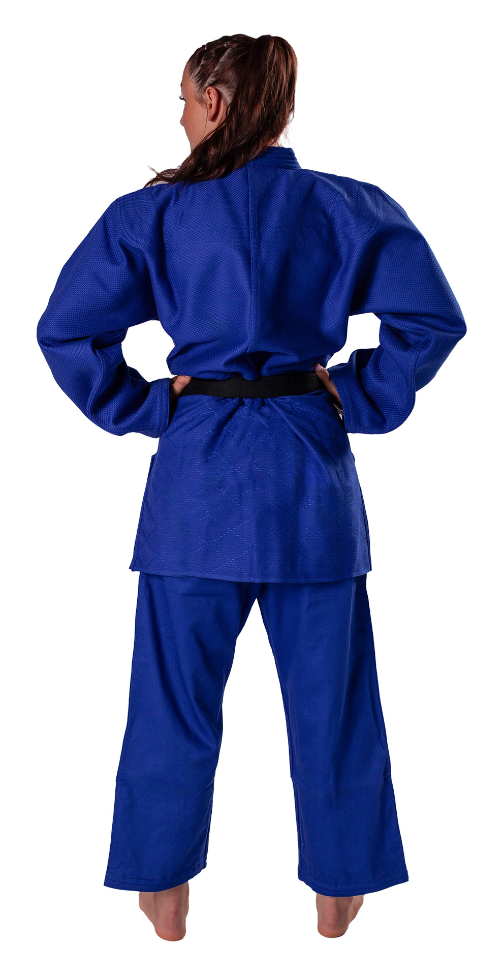 DANRHO Judogi Ultimate 750 japanese weave blue - IJF recognized