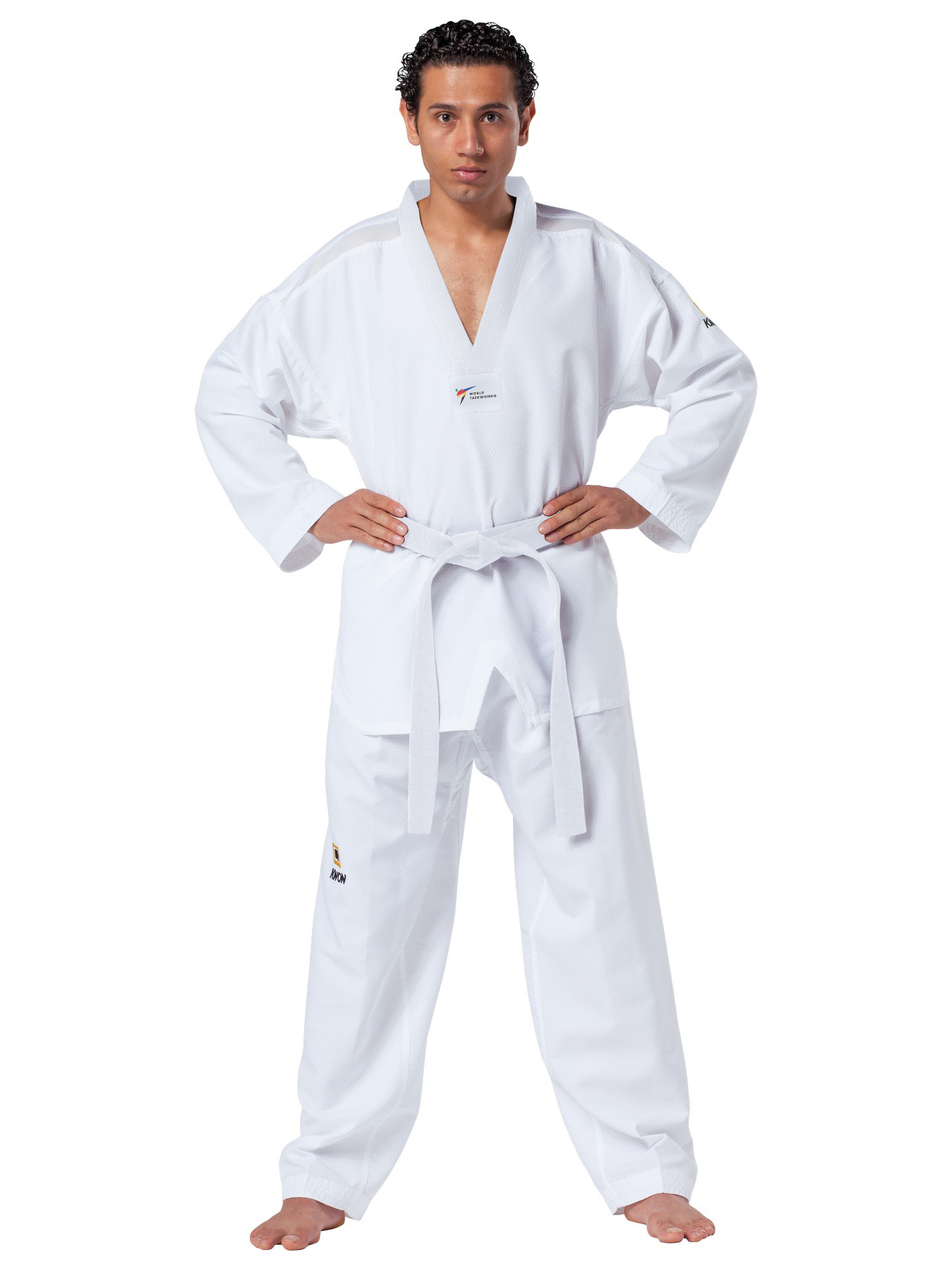 Taekwondo Dobok Fightlite white lapel