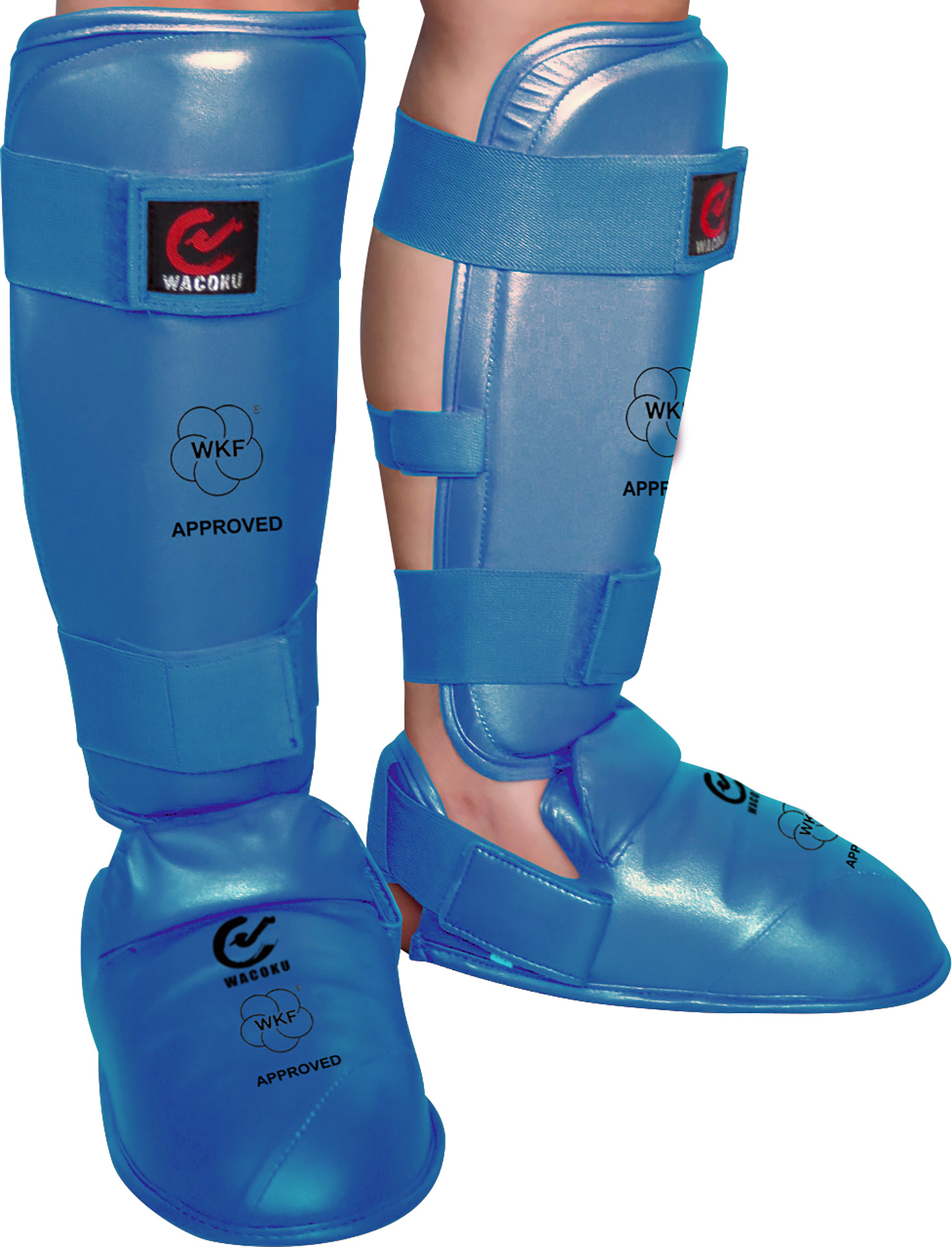 WACOKU Shin and Instep Guard  - WKF approved