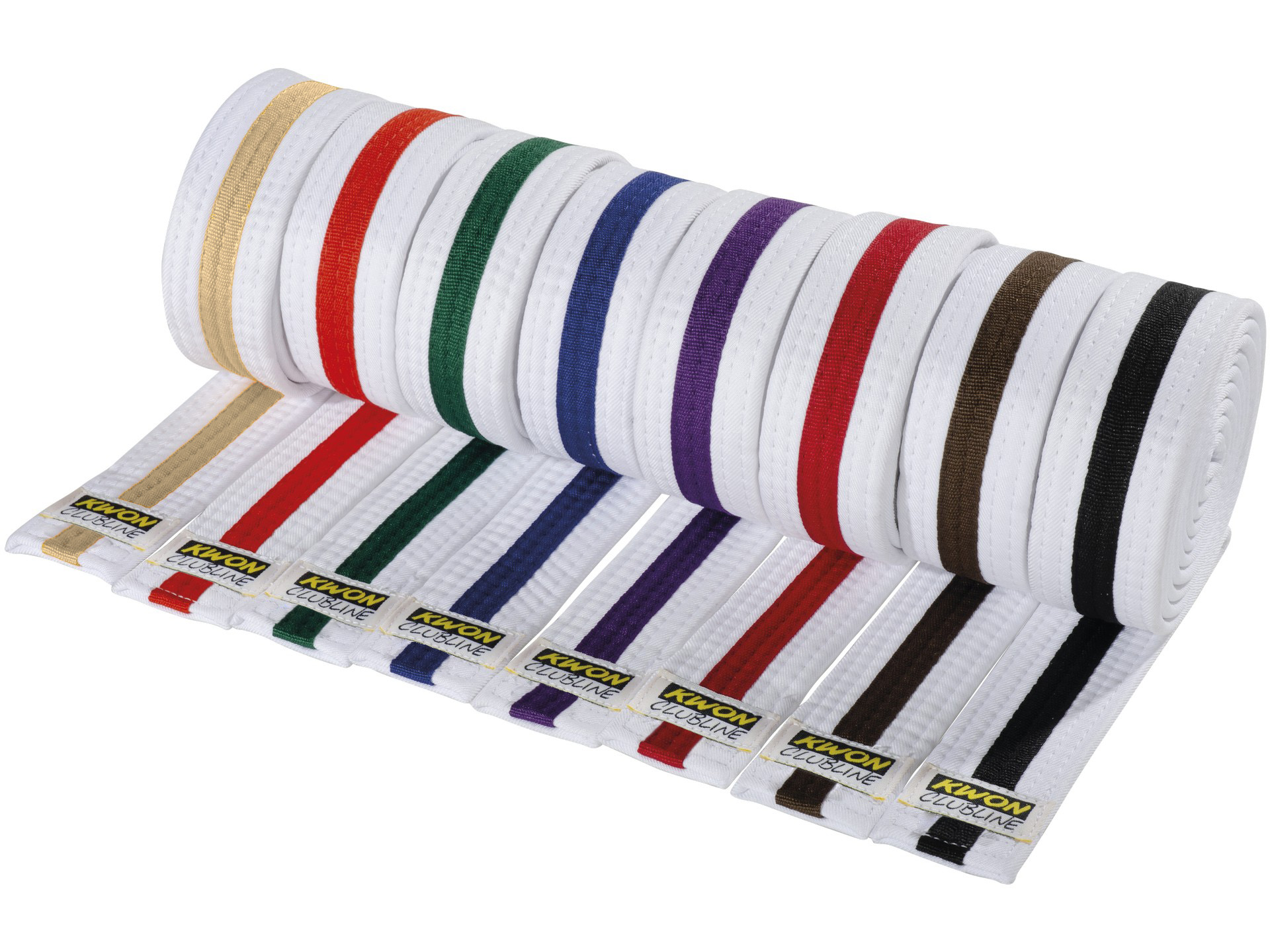 KWON CLUBLINE Soft Belt two-coloured