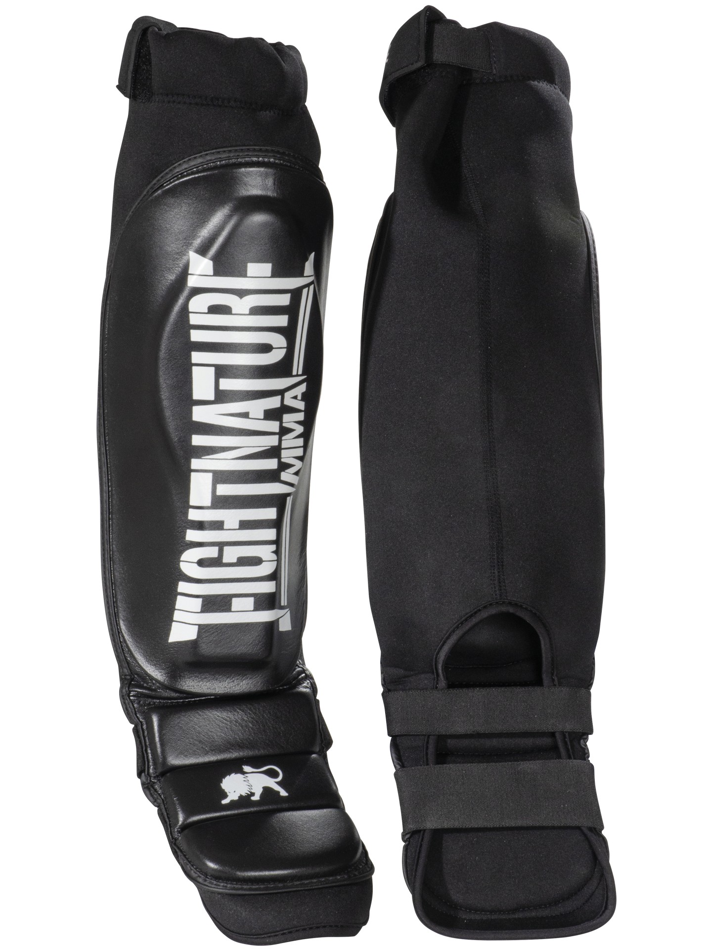 FIGHTNATURE Shin and Instep Guard Leather MMA