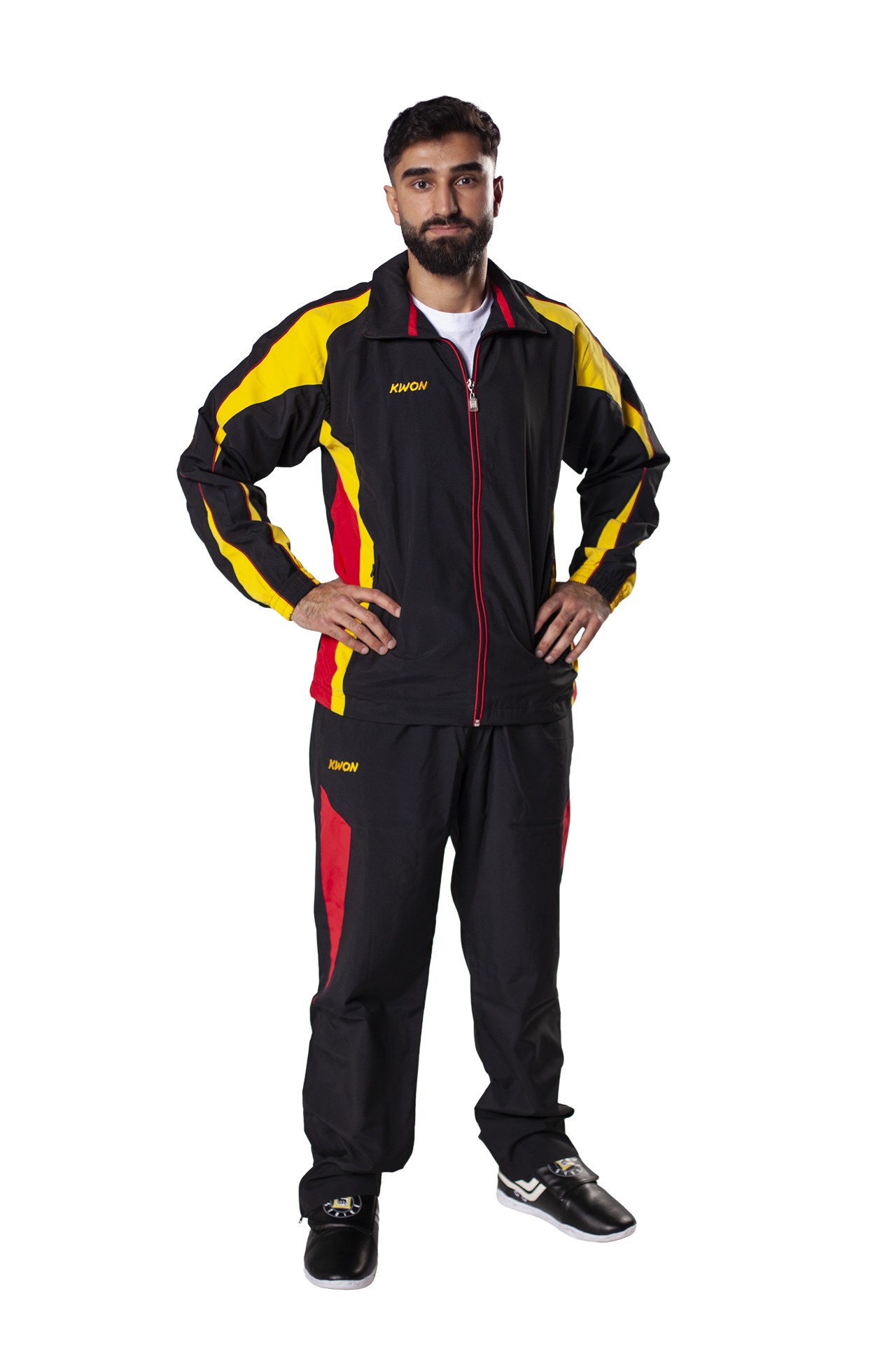 Track suit Performance Micro black/red/yellow