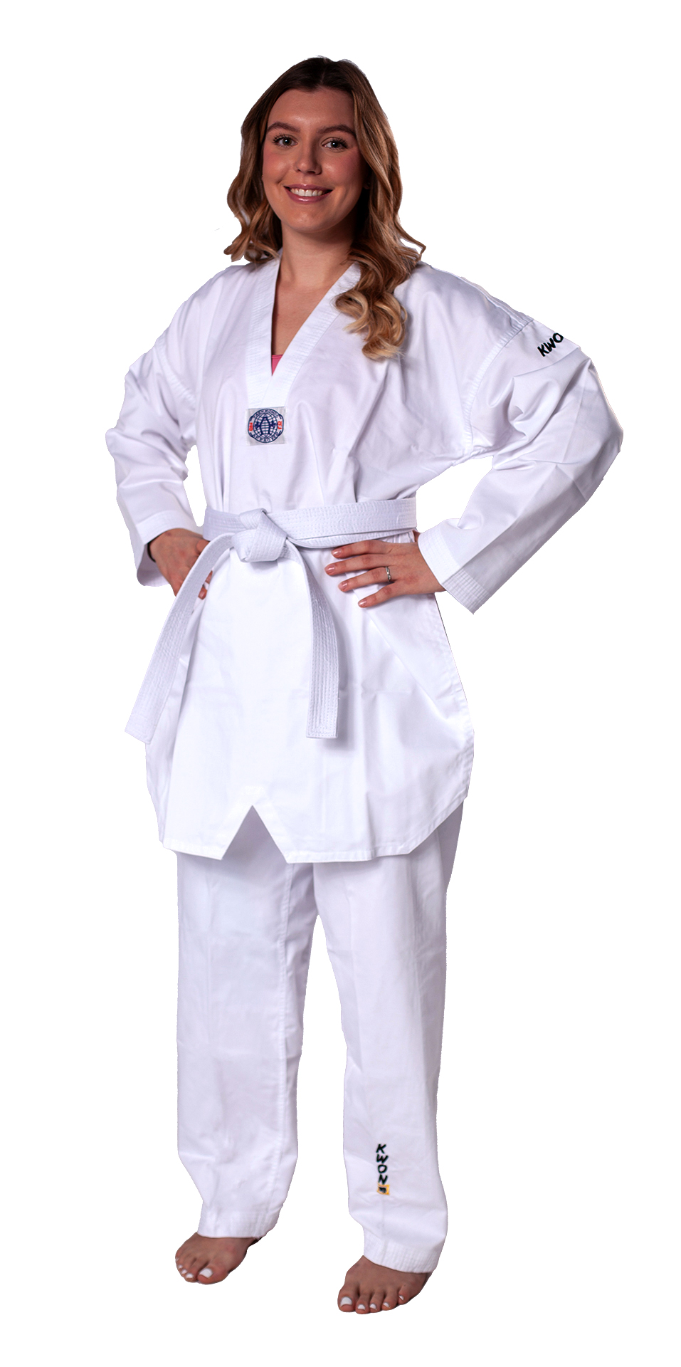 Taekwondo Uniform Hadan Plus white collar