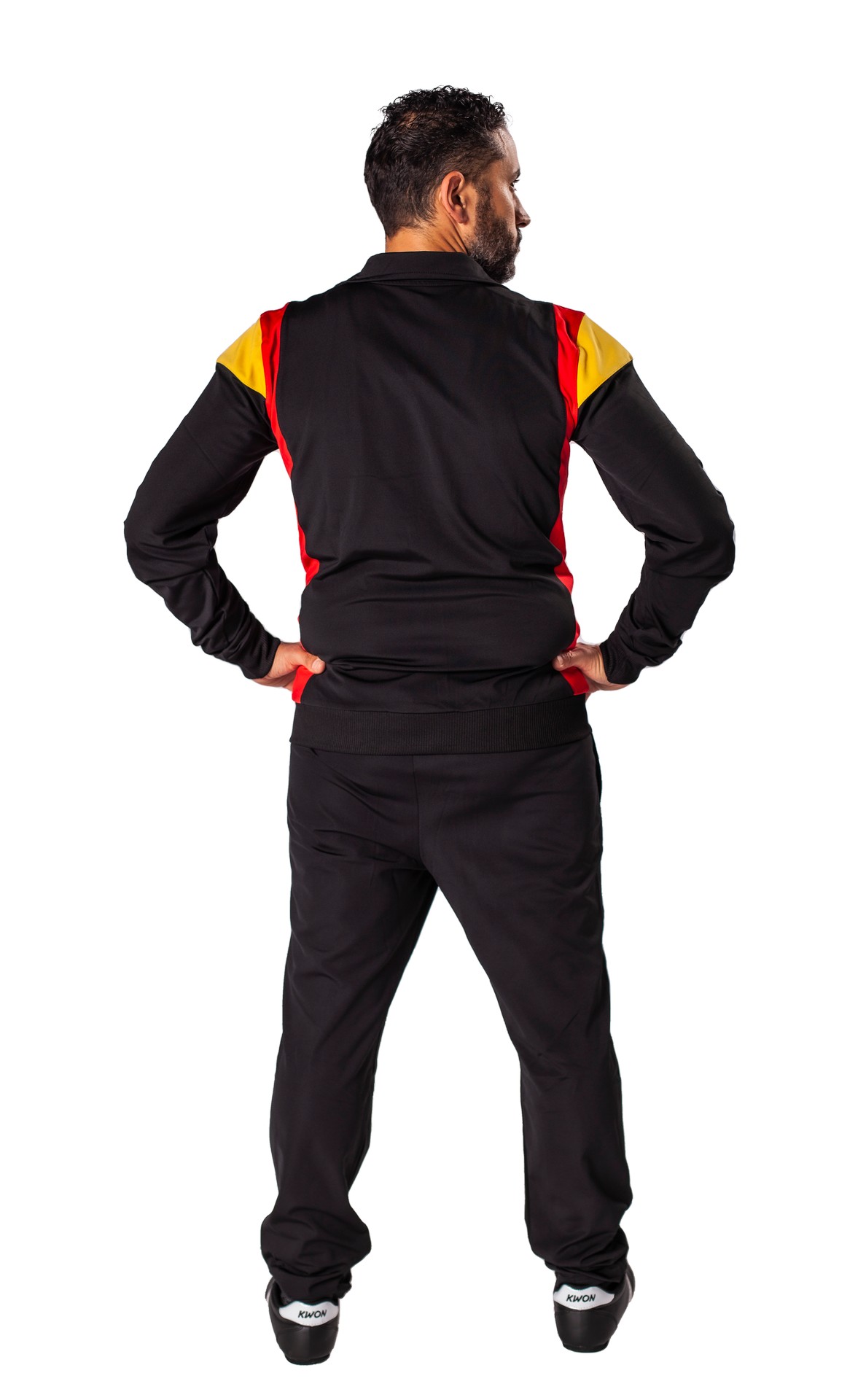Tracksuit 1980 black/red/yellow