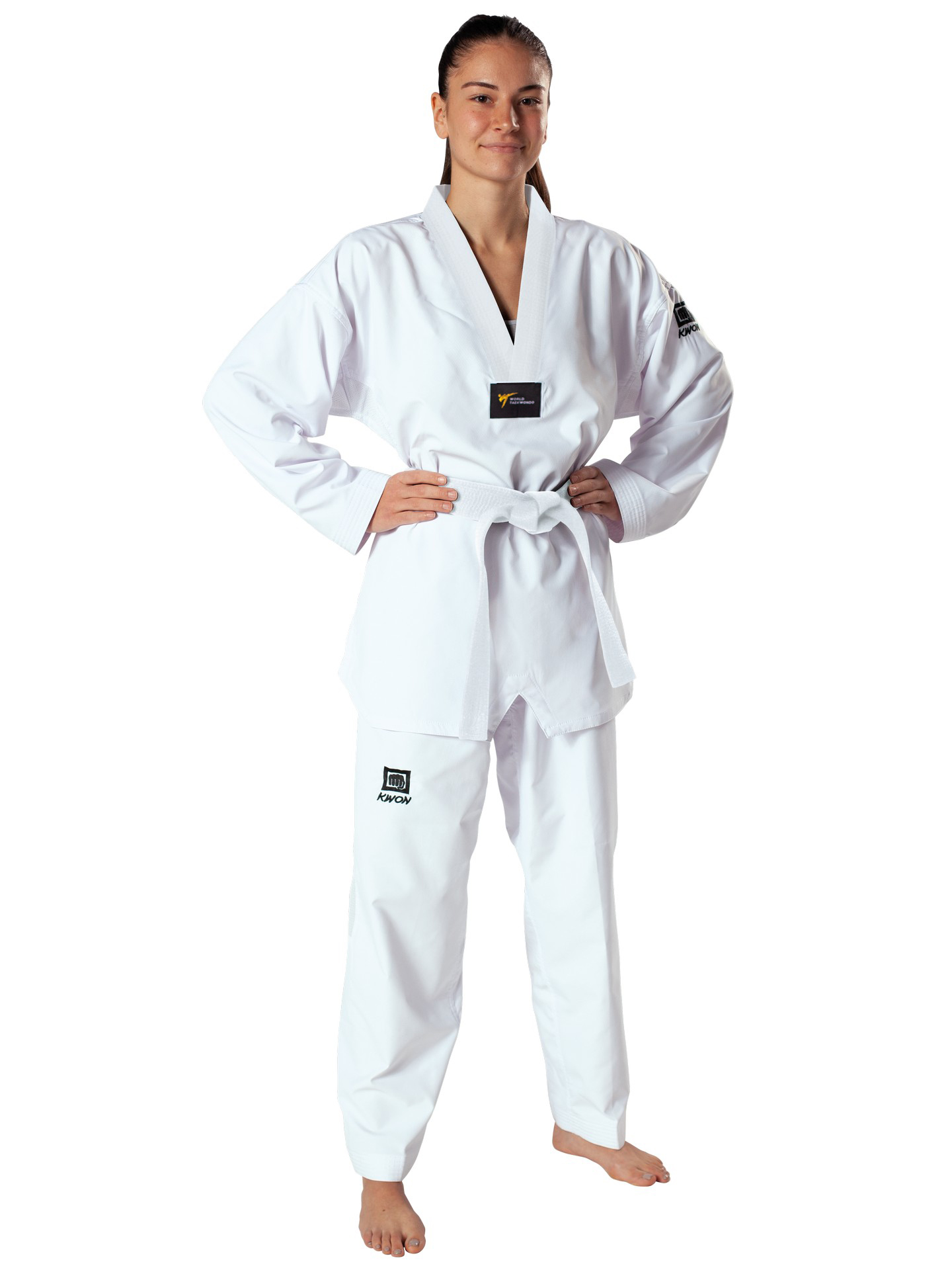 Taekwondo Uniform Premiere Plus white lapel