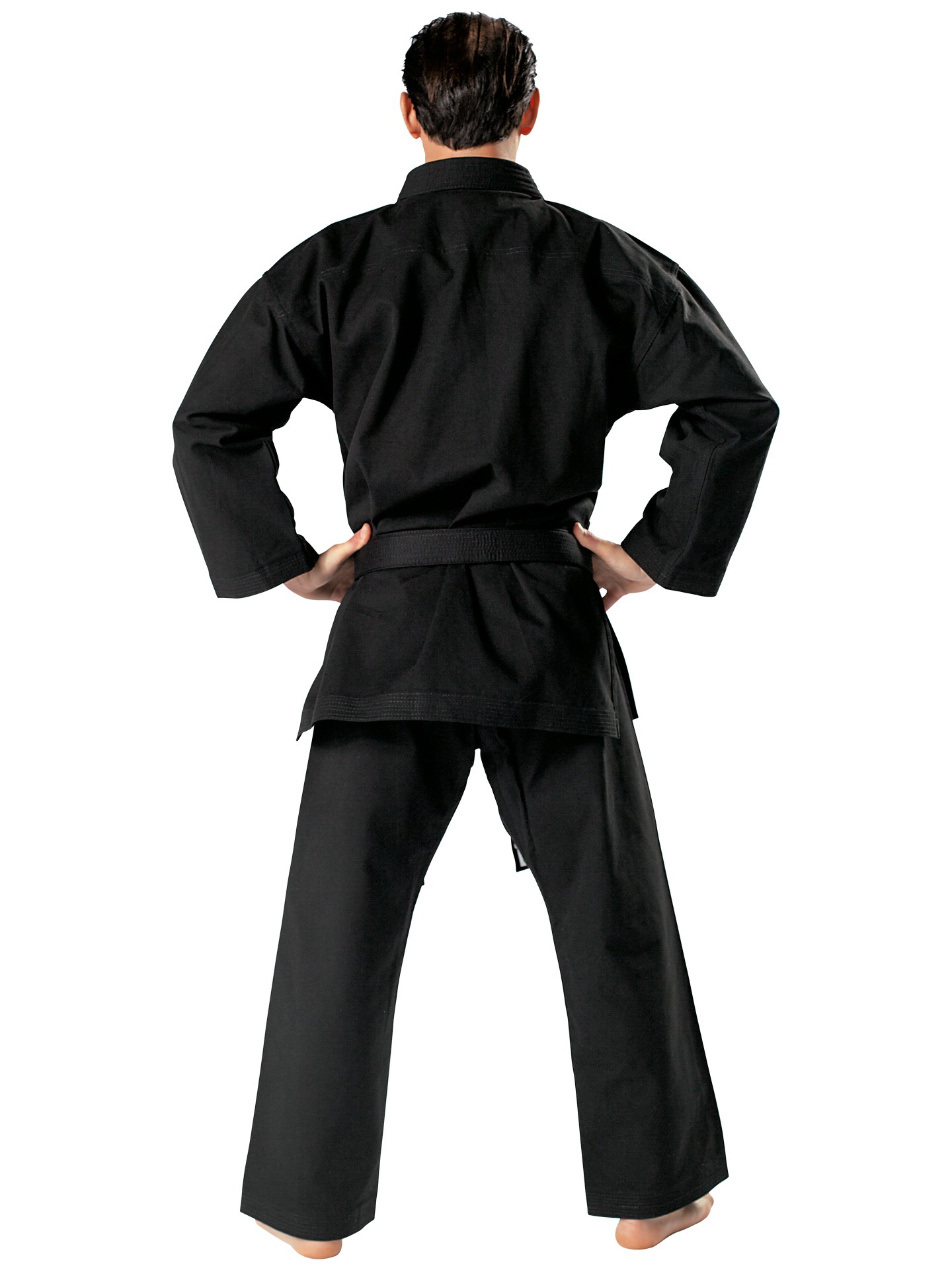 Karate Uniform Traditional black 12 oz